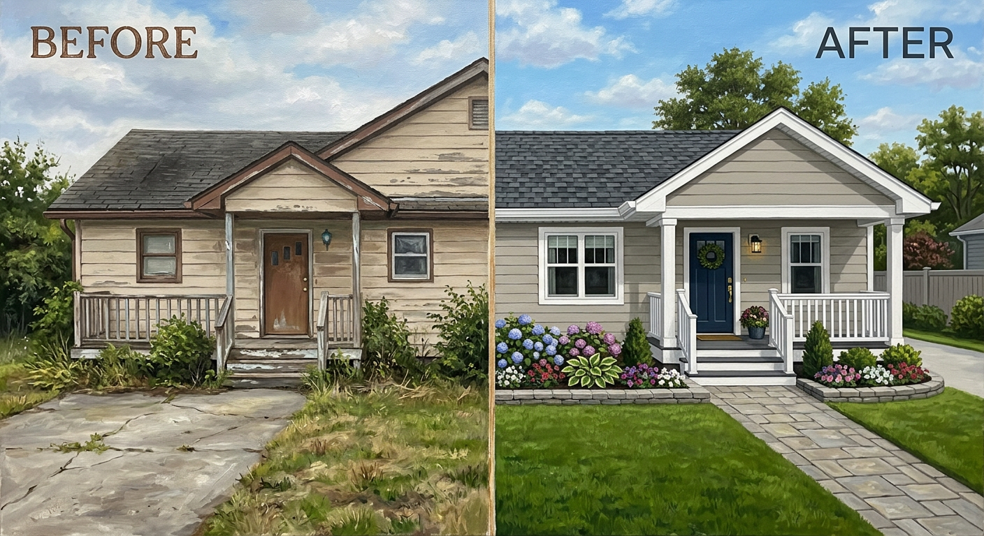 Exterior Refresh - Before & After